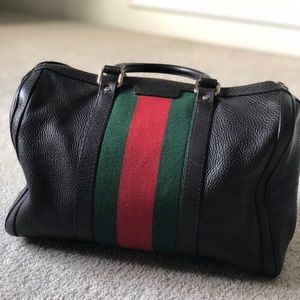 Brown Leather Gucci Purse